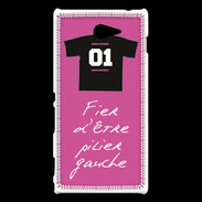 Coque Sony Xperia M2 Pilier gauche Bonus offensif-défensif Rose 2