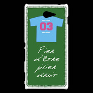 Coque Sony Xperia M2 Pilier droit Bonus offensif-défensif Vert 2