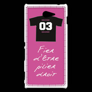 Coque Sony Xperia M2 Pilier droit Bonus offensif-défensif Rose 2