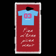 Coque Sony Xperia M2 Pilier droit Bonus offensif-défensif Rouge 2