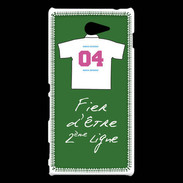Coque Sony Xperia M2 Deuxième ligne G Bonus offensif Vert
