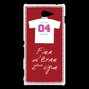 Coque Sony Xperia M2 Deuxième ligne G Bonus offensif Rouge