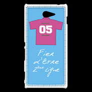 Coque Sony Xperia M2 Deuxième ligne D Bonus offensif Bleu