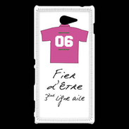 Coque Sony Xperia M2 Troisième ligne G Bonus offensif-défensif Blanc