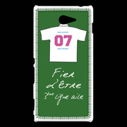 Coque Sony Xperia M2 Troisième ligne D Bonus offensif-défensif Vert