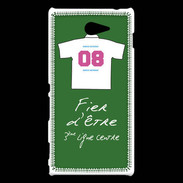 Coque Sony Xperia M2 Troisième ligne centre Bonus offensif-défensif Vert