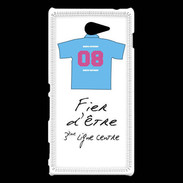 Coque Sony Xperia M2 Troisième ligne centre Bonus offensif-défensif Blanc 2