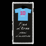 Coque Sony Xperia M2 Demi d'ouverture Bonus offensif-défensif Noir 2
