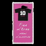 Coque Sony Xperia M2 Demi d'ouverture Bonus offensif-défensif Rose 2