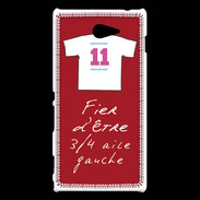 Coque Sony Xperia M2 3/4 aile gauche Bonus offensif-défensif Rouge