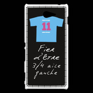 Coque Sony Xperia M2 3/4 aile gauche Bonus offensif-défensif Noir 2