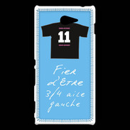 Coque Sony Xperia M2 3/4 aile gauche Bonus offensif-défensif Bleu 2