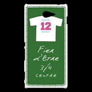 Coque Sony Xperia M2 3/4 centre G Bonus offensif-défensif Vert