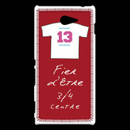 Coque Sony Xperia M2 3/4 centre D Bonus offensif-défensif Rouge