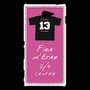 Coque Sony Xperia M2 3/4 centre D Bonus offensif-défensif Rose 2