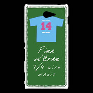 Coque Sony Xperia M2 3/4 aile droit Bonus offensif-défensif Vert 2