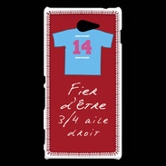 Coque Sony Xperia M2 3/4 aile droit Bonus offensif-défensif Rouge 2