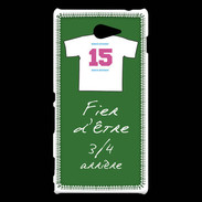 Coque Sony Xperia M2 3/4 arrière Bonus offensif-défensif Vert