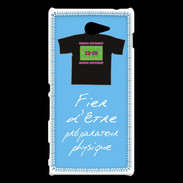 Coque Sony Xperia M2 Préparateur physique Bonus offensif-défensif Bleu 2