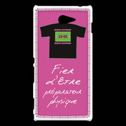 Coque Sony Xperia M2 Préparateur physique Bonus offensif-défensif Rose 2