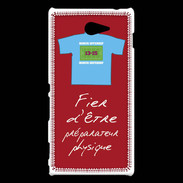 Coque Sony Xperia M2 Préparateur physique Bonus offensif-défensif Rouge 2