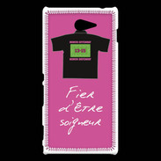 Coque Sony Xperia M2 Soigneur Bonus offensif-défensif Rose 2