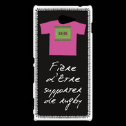 Coque Sony Xperia M2 Supporters Bonus offensif-défensif Noir