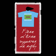 Coque Sony Xperia M2 Supporters Bonus offensif-défensif Rouge 2