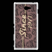 Coque Sony Xperia M2 Since crane rose 1971