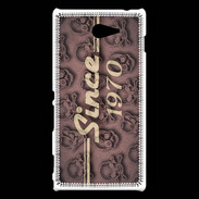 Coque Sony Xperia M2 Since crane rose 1970