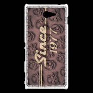 Coque Sony Xperia M2 Since crane rose 1977