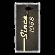 Coque Sony Xperia M2 Since 1958 gris