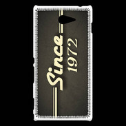 Coque Sony Xperia M2 Since 1972 gris