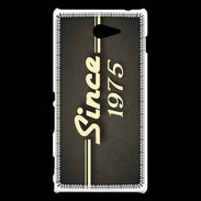 Coque Sony Xperia M2 Since 1975 gris