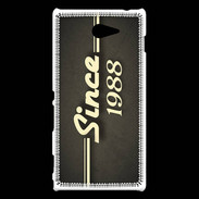 Coque Sony Xperia M2 Since 1988 gris