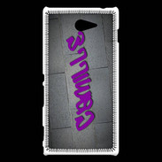 Coque Sony Xperia M2 Camille Tag