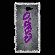 Coque Sony Xperia M2 Caro Tag