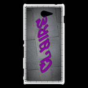 Coque Sony Xperia M2 Claire Tag