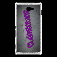 Coque Sony Xperia M2 Clémentine Tag