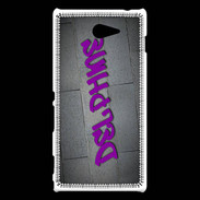 Coque Sony Xperia M2 Delphine Tag