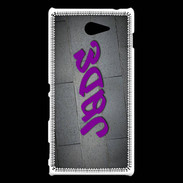 Coque Sony Xperia M2 Jade Tag