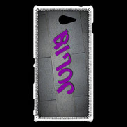 Coque Sony Xperia M2 Julia Tag