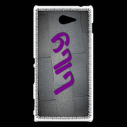 Coque Sony Xperia M2 Lily Tag