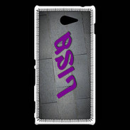 Coque Sony Xperia M2 Lisa Tag