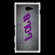 Coque Sony Xperia M2 Lola Tag