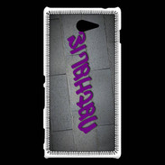 Coque Sony Xperia M2 Nathalie Tag