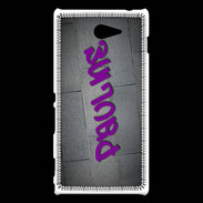 Coque Sony Xperia M2 Pauline Tag