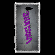 Coque Sony Xperia M2 Virginie Tag