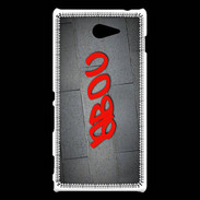 Coque Sony Xperia M2 Abou Tag