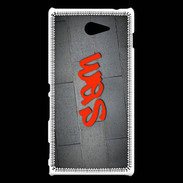 Coque Sony Xperia M2 Sam Tag